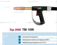 Горелка для полуавтоматической сварки TBiP 10W-black-RWZ (Pistol handle/straight), длина 5 м. - st-e.info - Владивосток