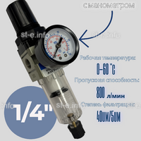 Фильтр масловлагоотделитель AW2000 -02 - st-e.info - Владивосток