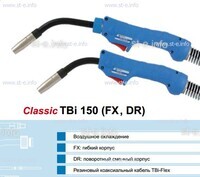 Горелка для полуавтоматической сварки TBi 240-blue-ESG, длина 3 метра - st-e.info - Владивосток