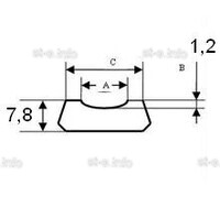 Плоские керамические подкладки С-27mm - st-e.info - Владивосток