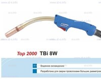 Горелка для полуавтоматической сварки TBi 8W-blue-RWZ, длина 5 метров - st-e.info - Владивосток