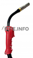 Сварочная горелка для полуавтомата QTB-600A разъем PNA (штырь), 4 метра - st-e.info - Владивосток