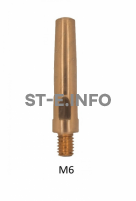 Наконечник М6*45*1,2 (для горелки qtb-500) Panasonic - st-e.info - Владивосток