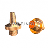 Сопло для лазерной резки 3D д.1,2мм арт.120GJT0912  - st-e.info - Владивосток