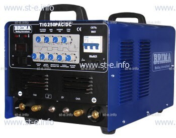 Универсальная установка аргонно-дуговой сварки BRIMA TIG 250 (380) ac/dc - st-e.info - Владивосток