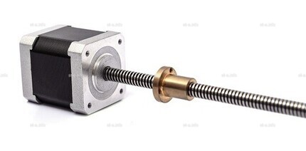 Шаговый двигатель 42HSL48-1204JA08-E150 (Tr8*8) - st-e.info - Владивосток