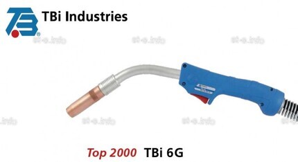 Горелка для полуавтоматической сварки TBi 6G, длина 3 метра - st-e.info - Владивосток