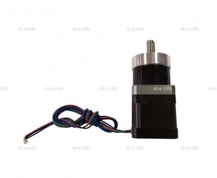 Шаговый двигатель 42HSG40-1304A с редуктором 1:10 - st-e.info - Владивосток