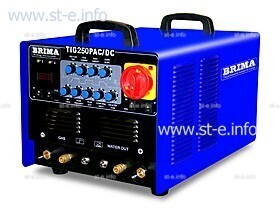 Универсальная установка аргонно-дуговой сварки BRIMA TIG 250P ac/dc - st-e.info - Владивосток