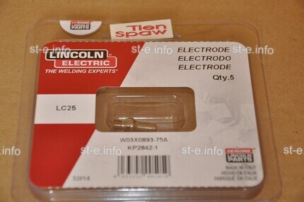 Электрод LC25 арт. W03X0893-75A - st-e.info - Владивосток