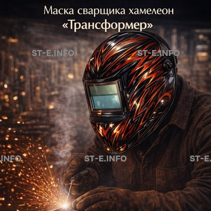 Маска сварщика хамелеон «Трансформер» (YXE-718G PRO) - st-e.info - Владивосток