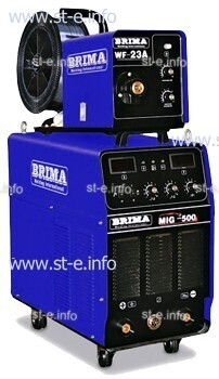 Сварочный инверторный полуавтомат Brima MIG-500 - st-e.info - Владивосток