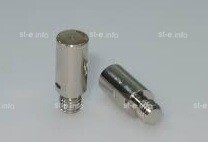 Электрод для плазмотрона ERGOCUT S25, ERGOCUT S25K, ERGOCUT S45 арт. PR0105 (короткий) - st-e.info - Владивосток